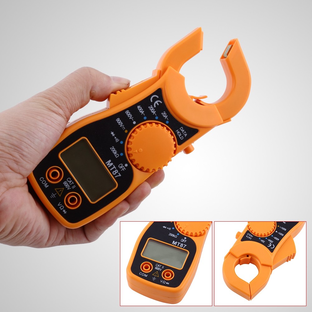 Digital Multimeter AC DC Voltmeter Ammeter Ohmmeter Volt Tester LCD Meter