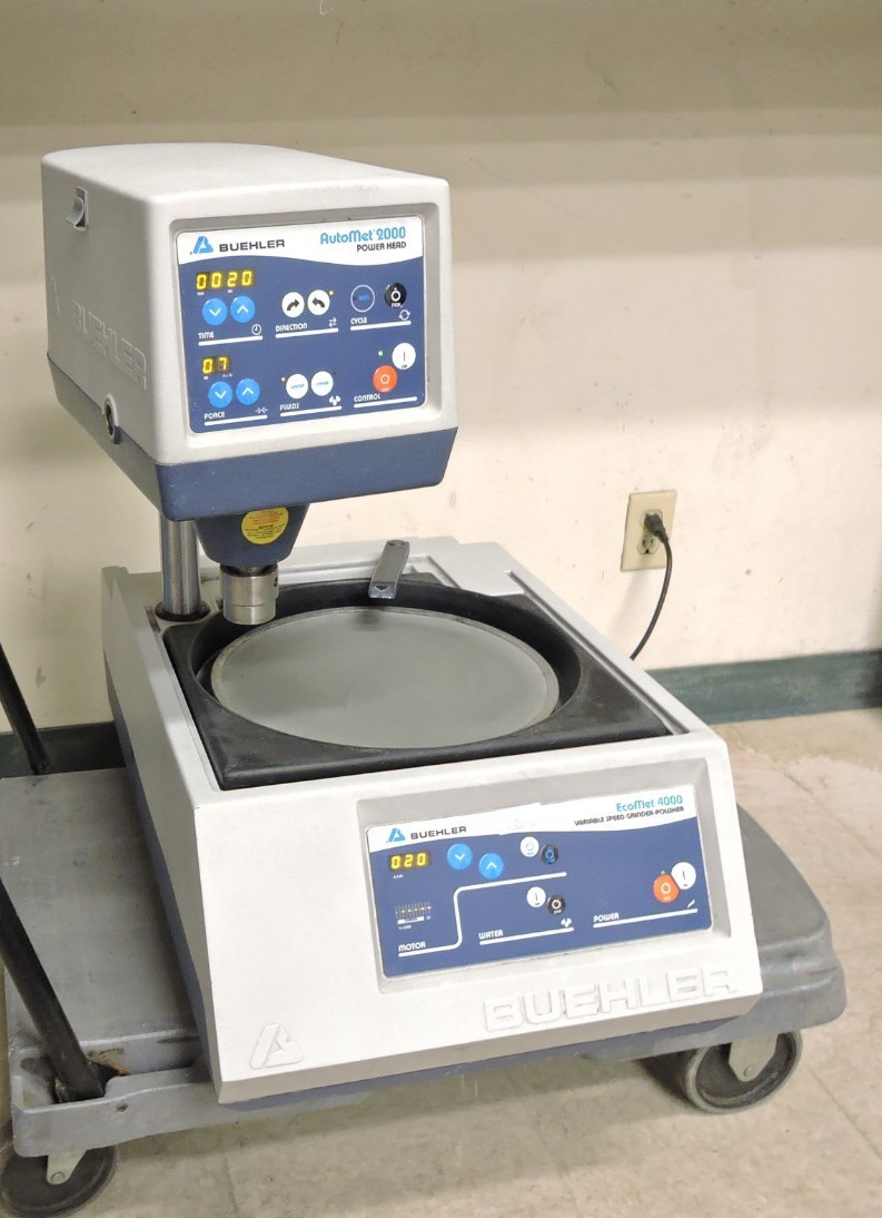 Buehler EcoMet 4000 Variable Speed Grinder Polisher with AutoMet 2000 Power Head