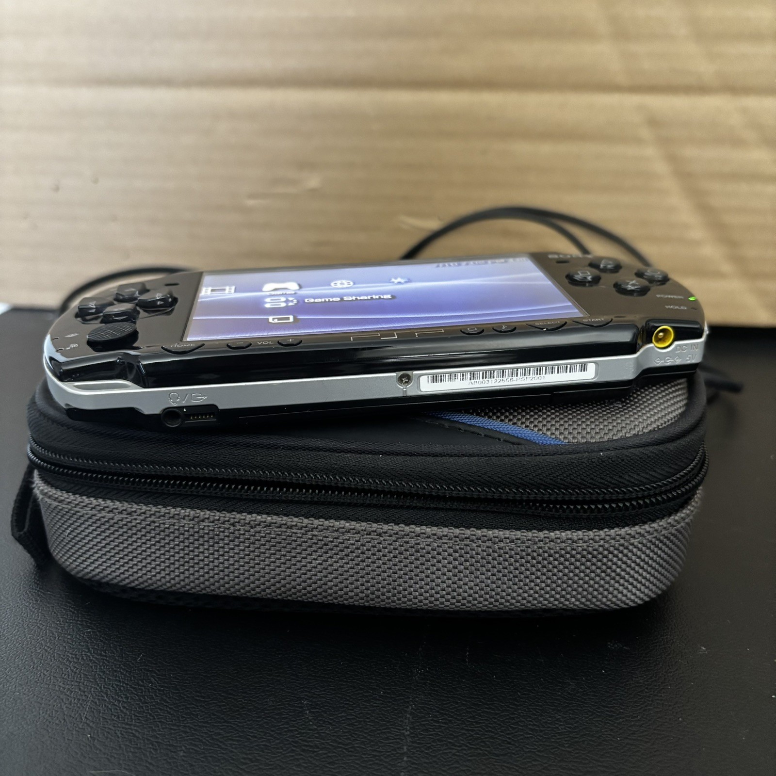 Sony PSP-2001 Piano Black PlayStation Portable Bundle