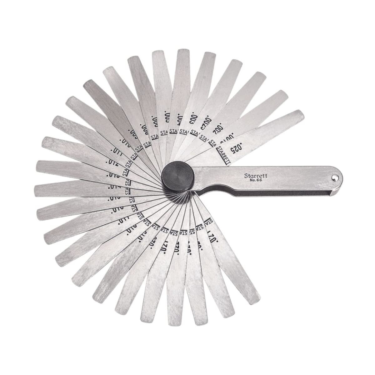 Tempered Steel English Thickness Gage with Easily Removed Leaves - Ideal for Car