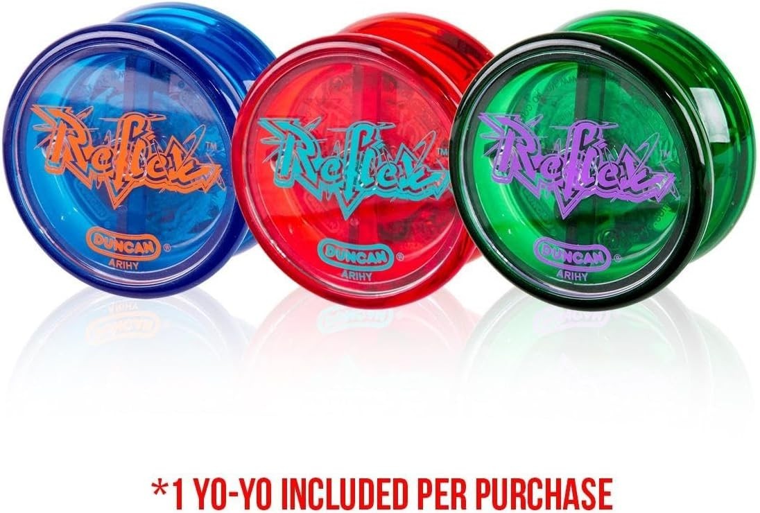 Reflex Auto Return Yo-Yo Durable Plastic Beginner Responsive Trick Play