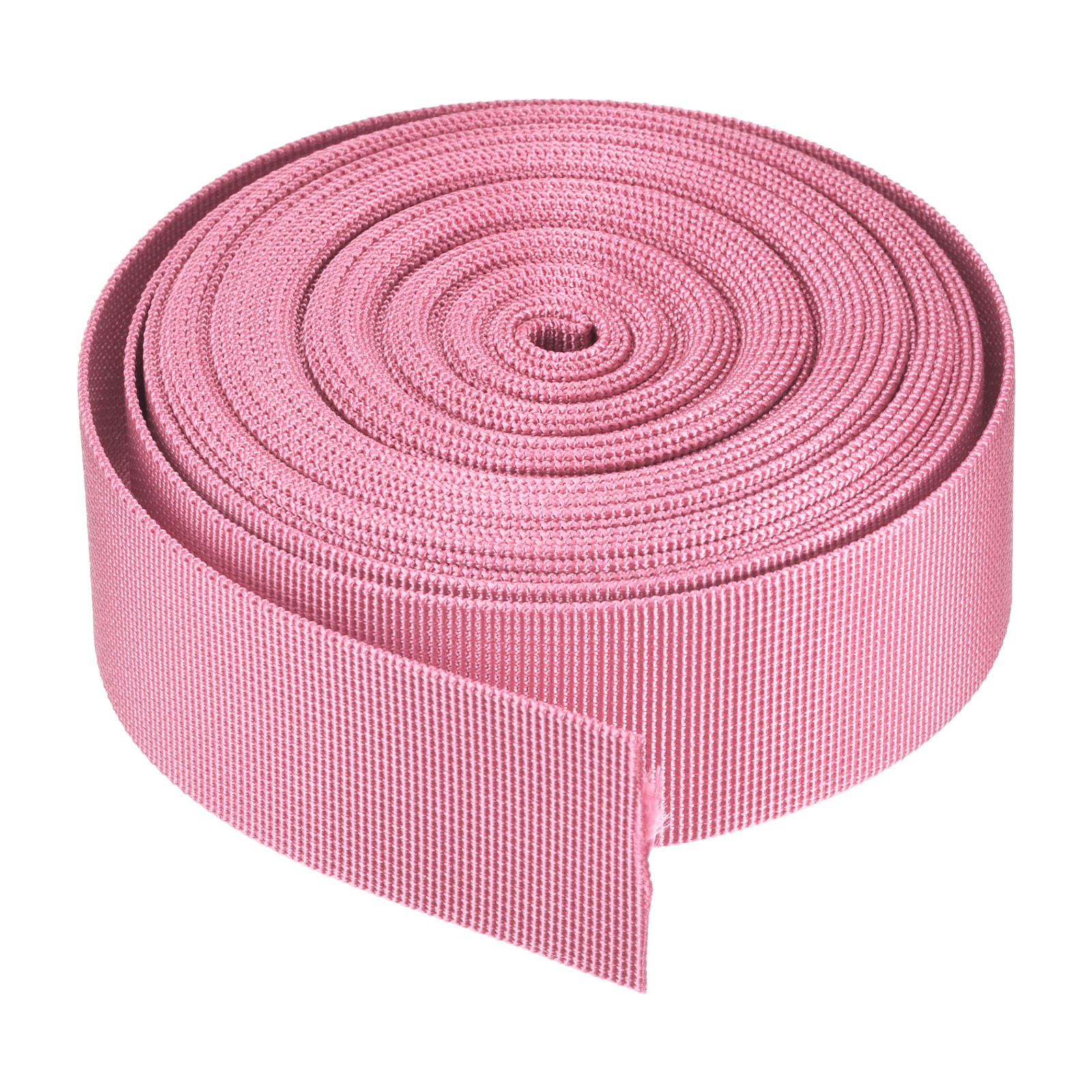 Flat Nylon Webbing Strap 1.5" 10 Yards Pink for Backpack Luggage-rack