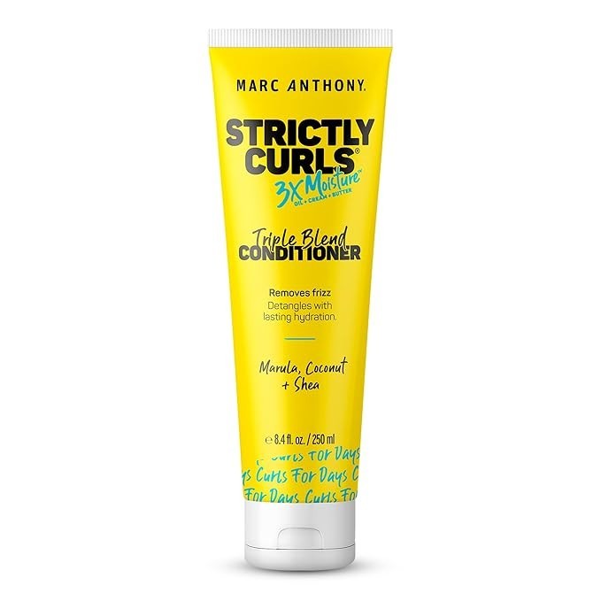 Marc Anthony ~Strictly Curls Triple Blend Conditioner ~3X Moisture ~8.4 oz
