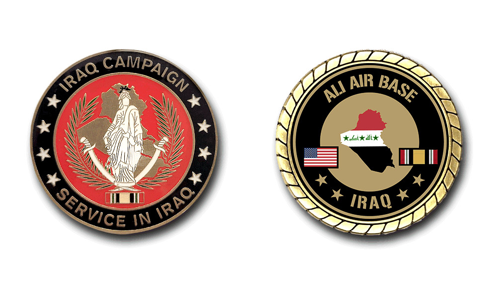 Ali Air Base Iraq Service Challenge Coin