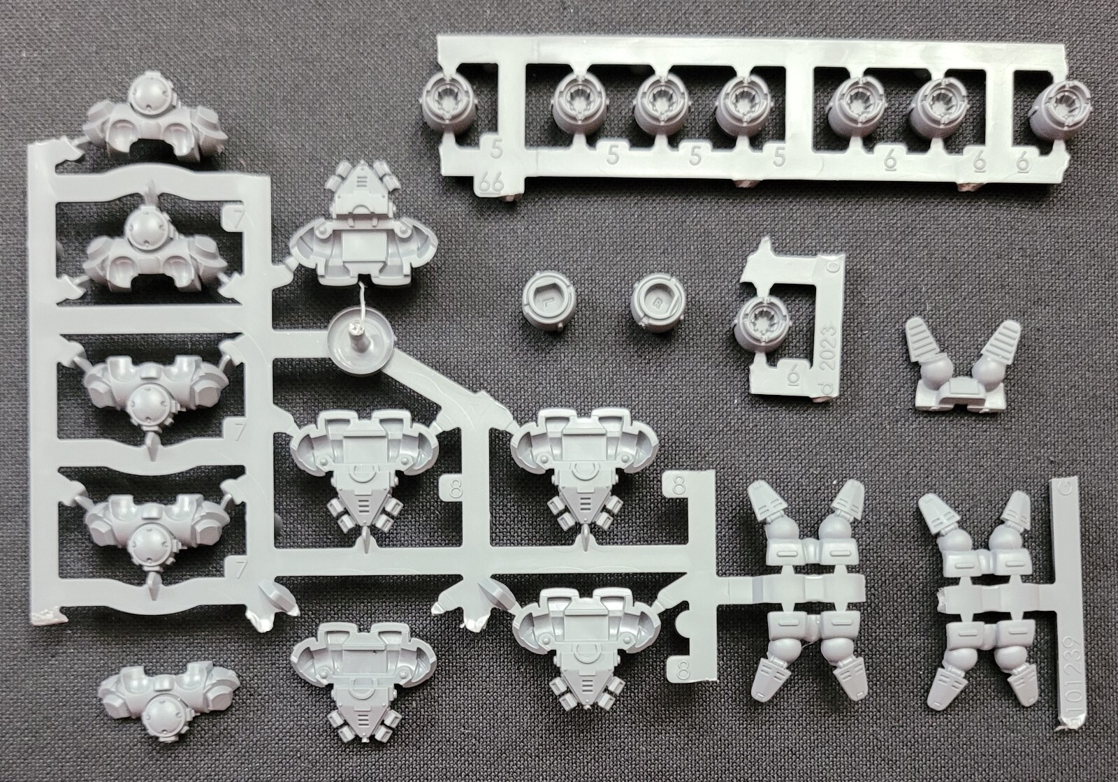 5 Jump Packs from Space Marines Jump Pack Intercessors Warhammer 40K Assault