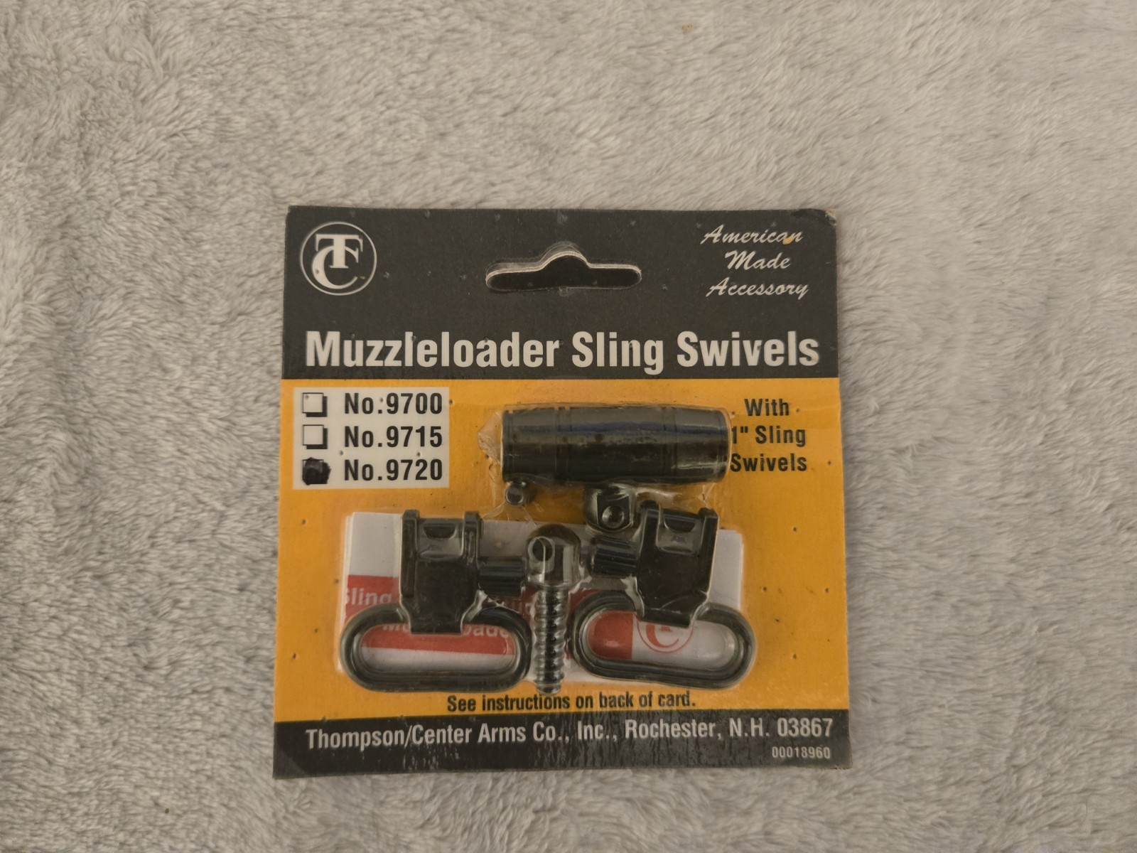 Thompson/Center Arms Co. Muzzleloader Sling Swivels 9720 NEW