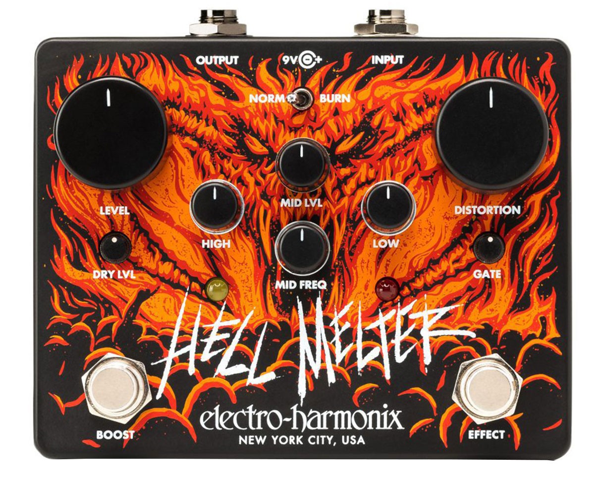 Electro-Harmonix Hell Melter Adavnced Metal Distortion Pedal