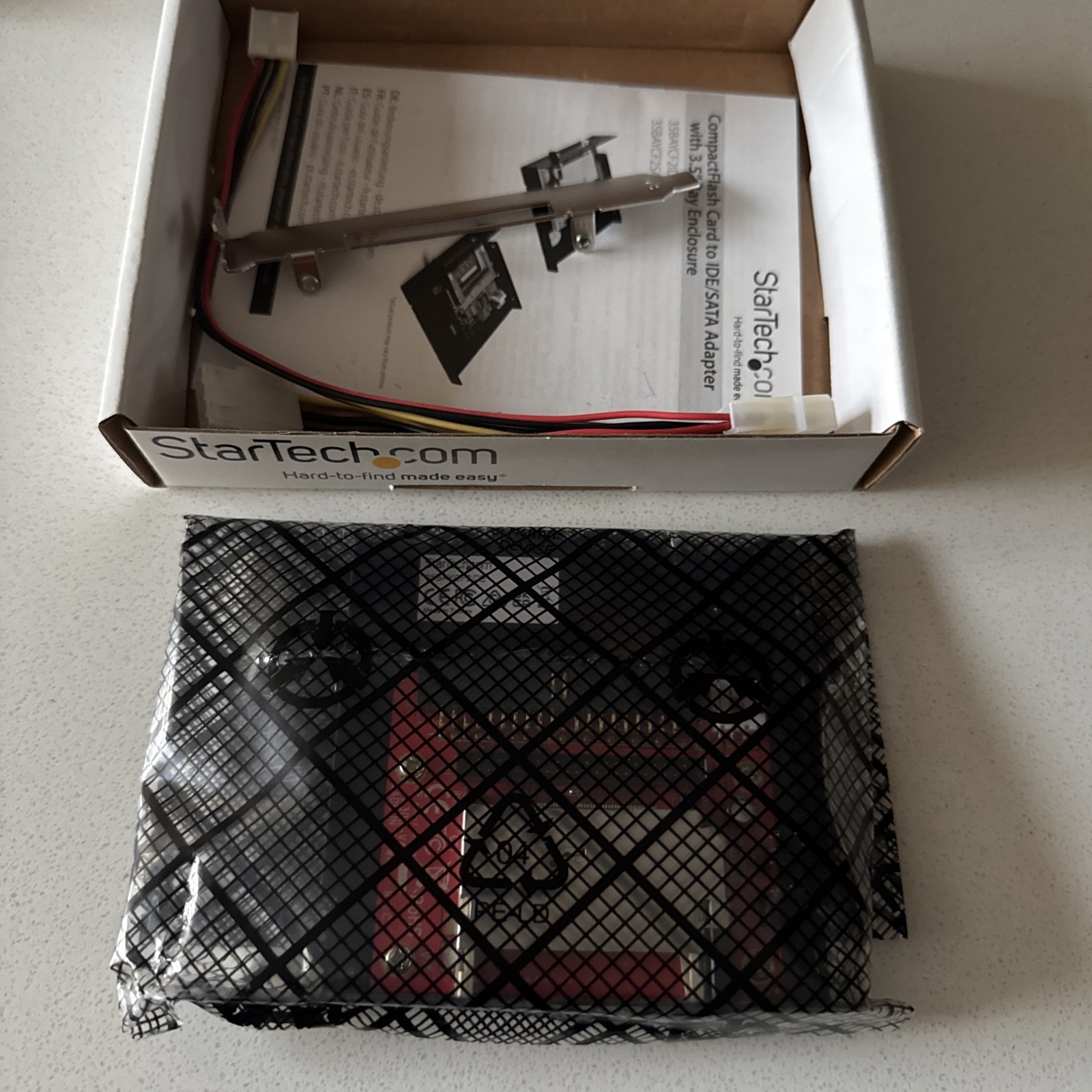 StarTech 3.5in Drive Bay IDE to Single CF SSD Adapter Card Reader