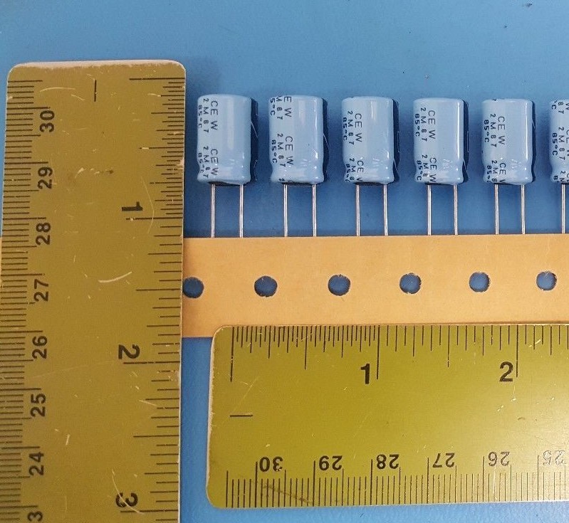 Capacitor , Electrolytic 470uF, 470mF, 25V, Radial Rubycon, 25TWSS470M, 25 Pcs