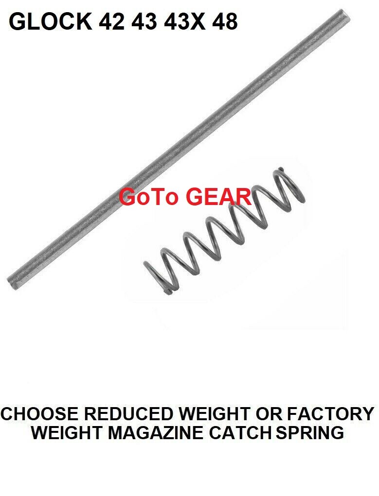 Magazine Catch Spring & Slide Lock Spring For Glock 42, 43, 43X, 48
