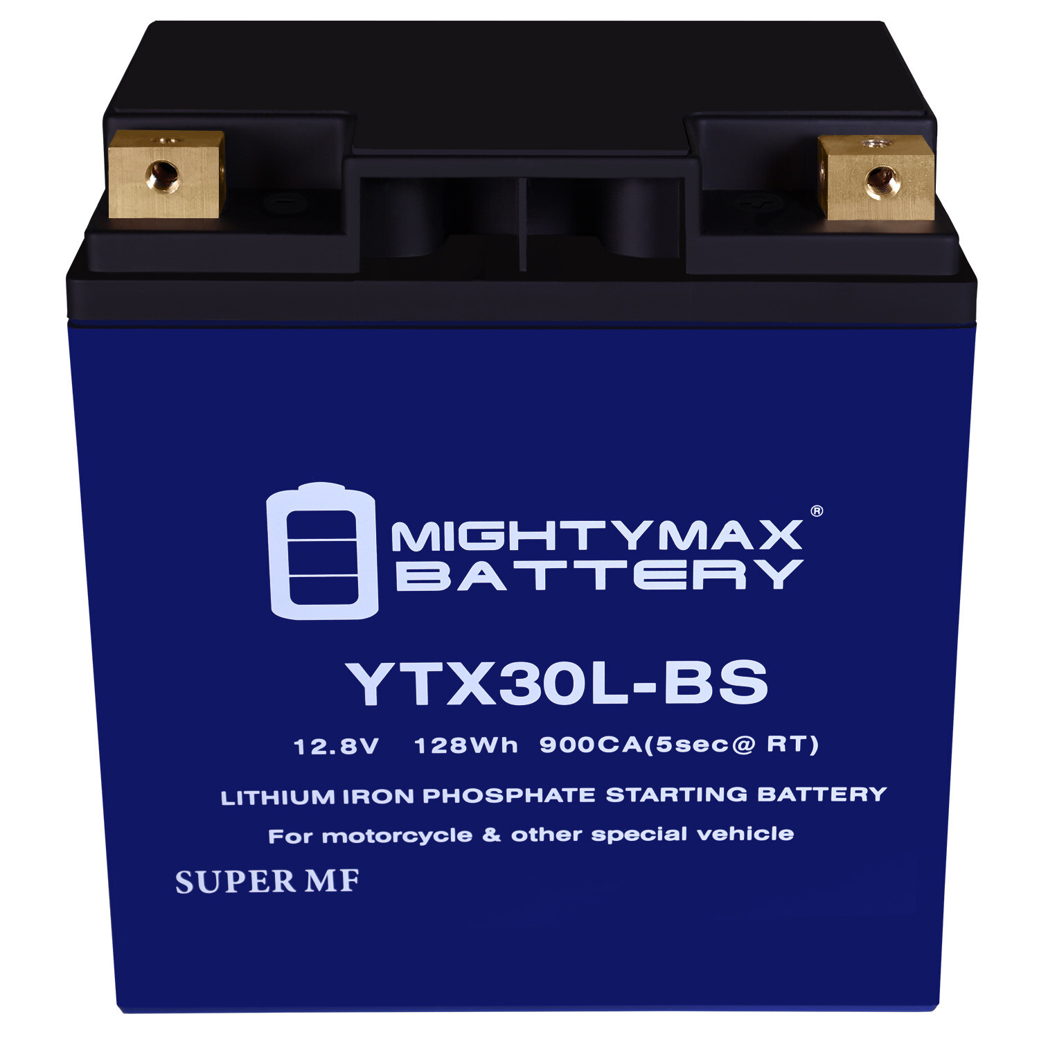Mighty Max YTX30L-BS Lithium Battery compatible with Harley-Davidson Powersport