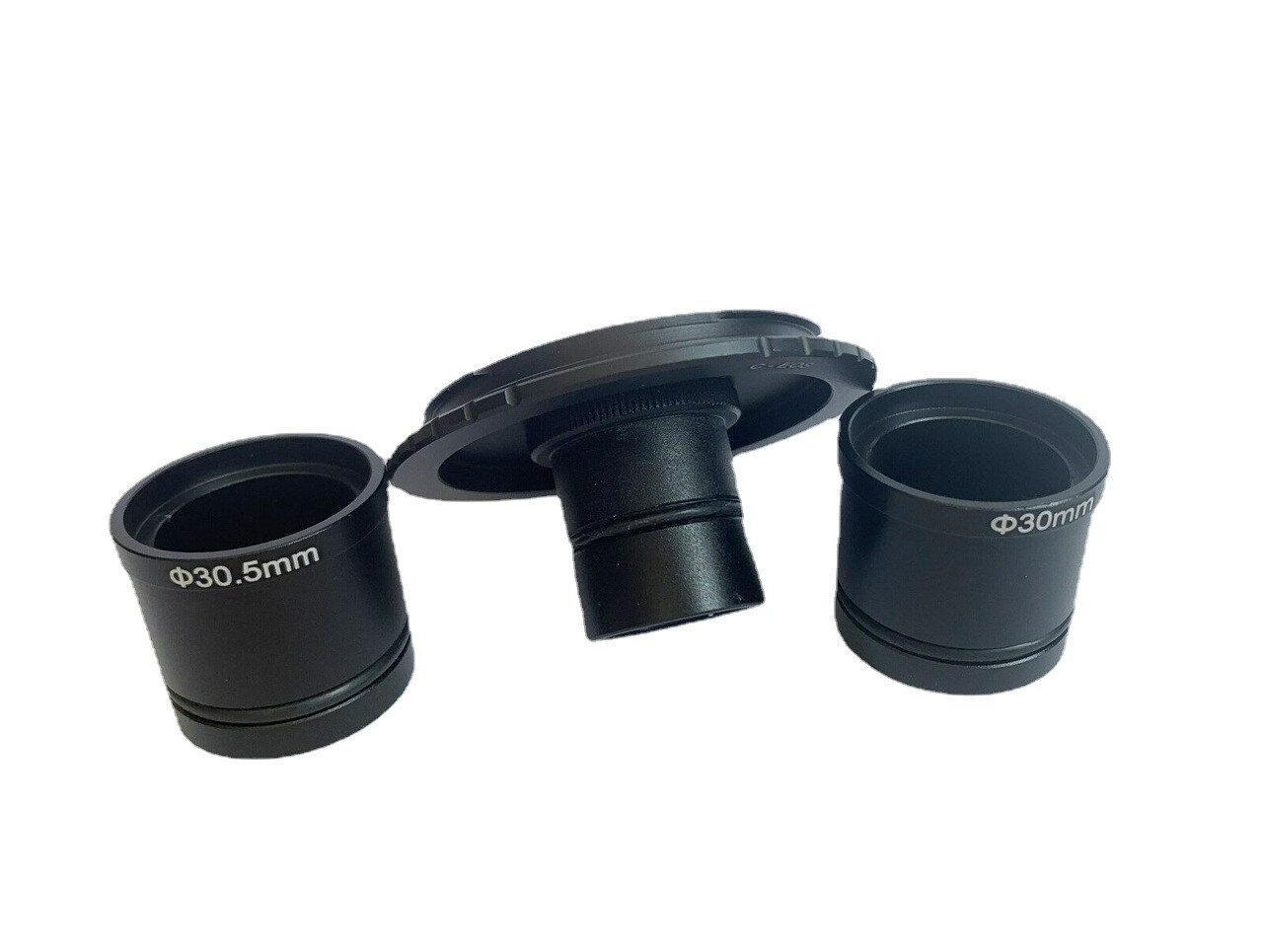 Canon EOS Bayonet Mount to Microscope Eyepiece 23.2mm w/ 30mm & 30.5mm Adapter