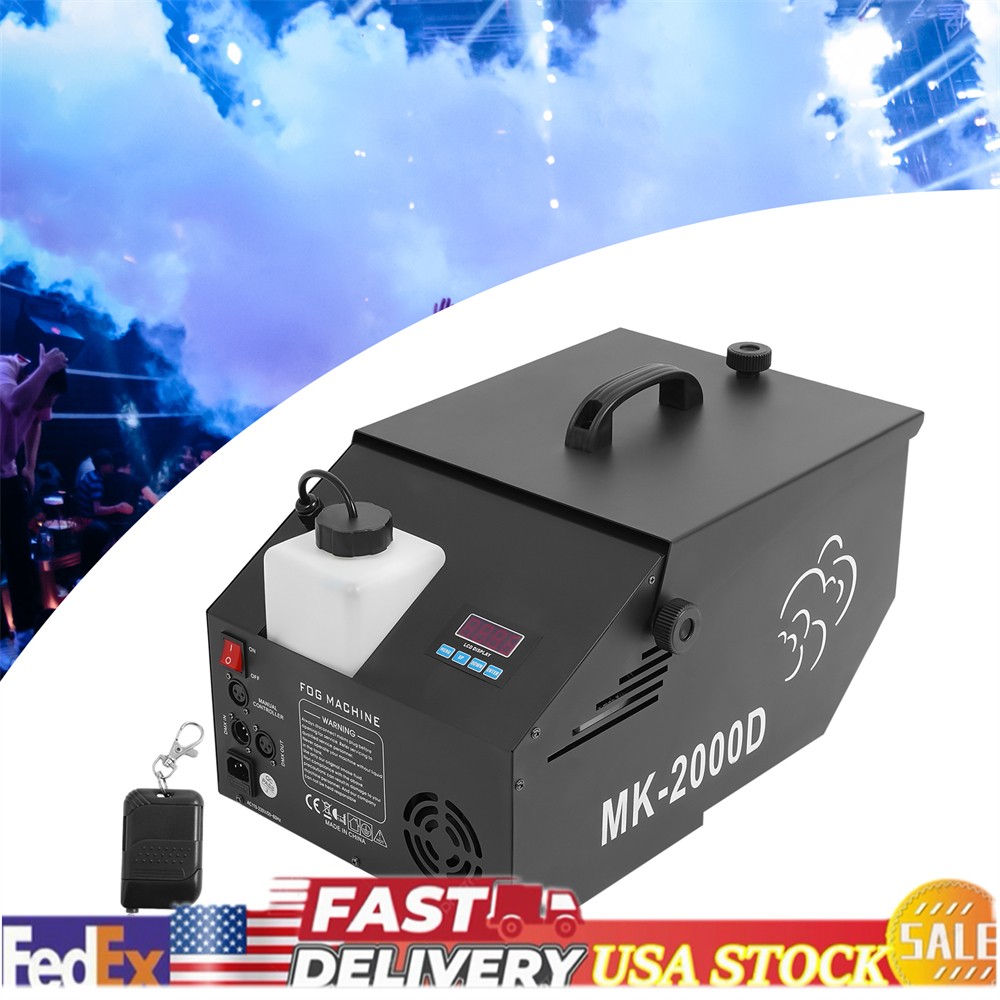 1200W Low Lying Ground Dry Ice Fogger Smoke Fog Machine For Bar Party Stage DJ