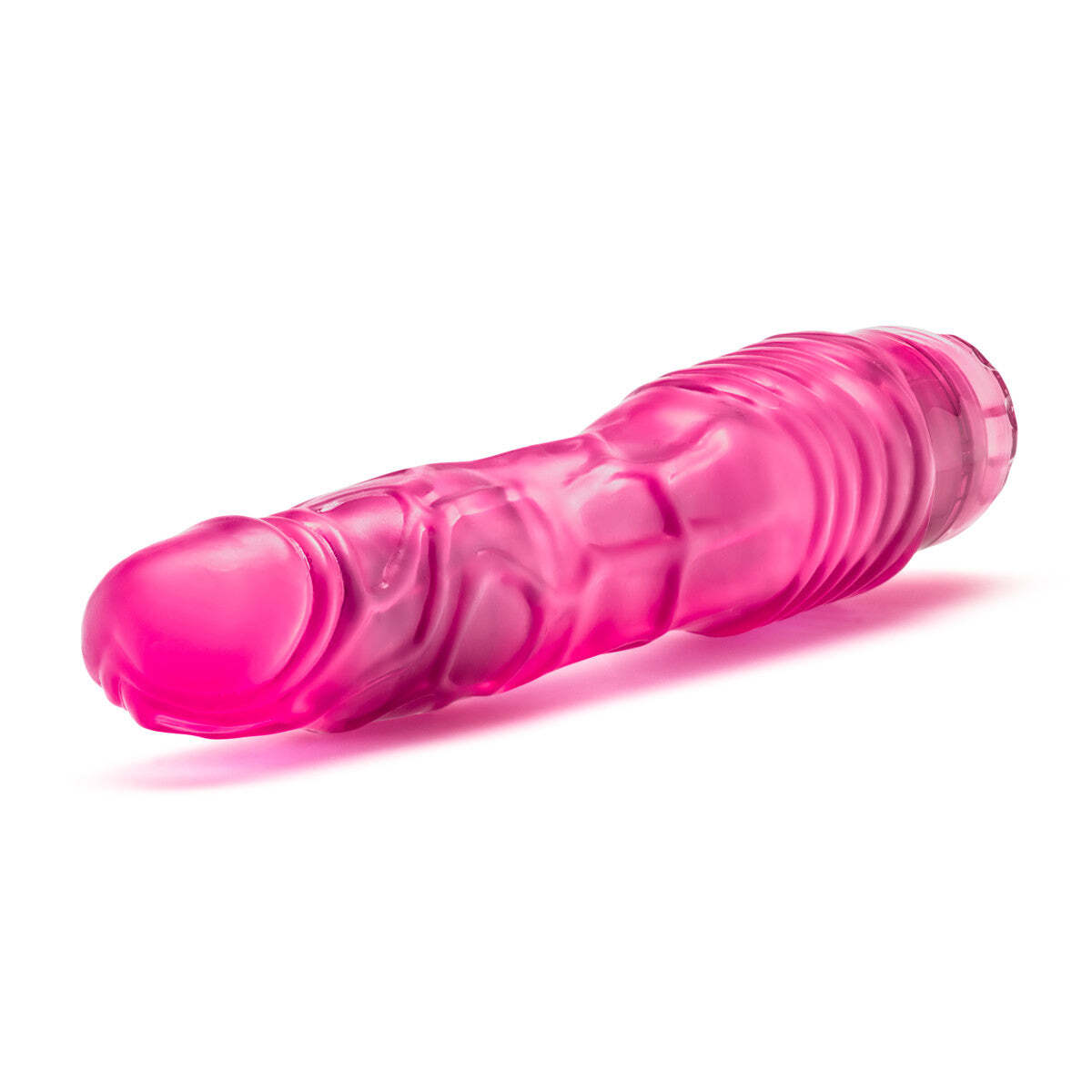 Blush B Yours- 9''Soft Flexible Realistic Multispeed Vibrating Waterproof Dildo