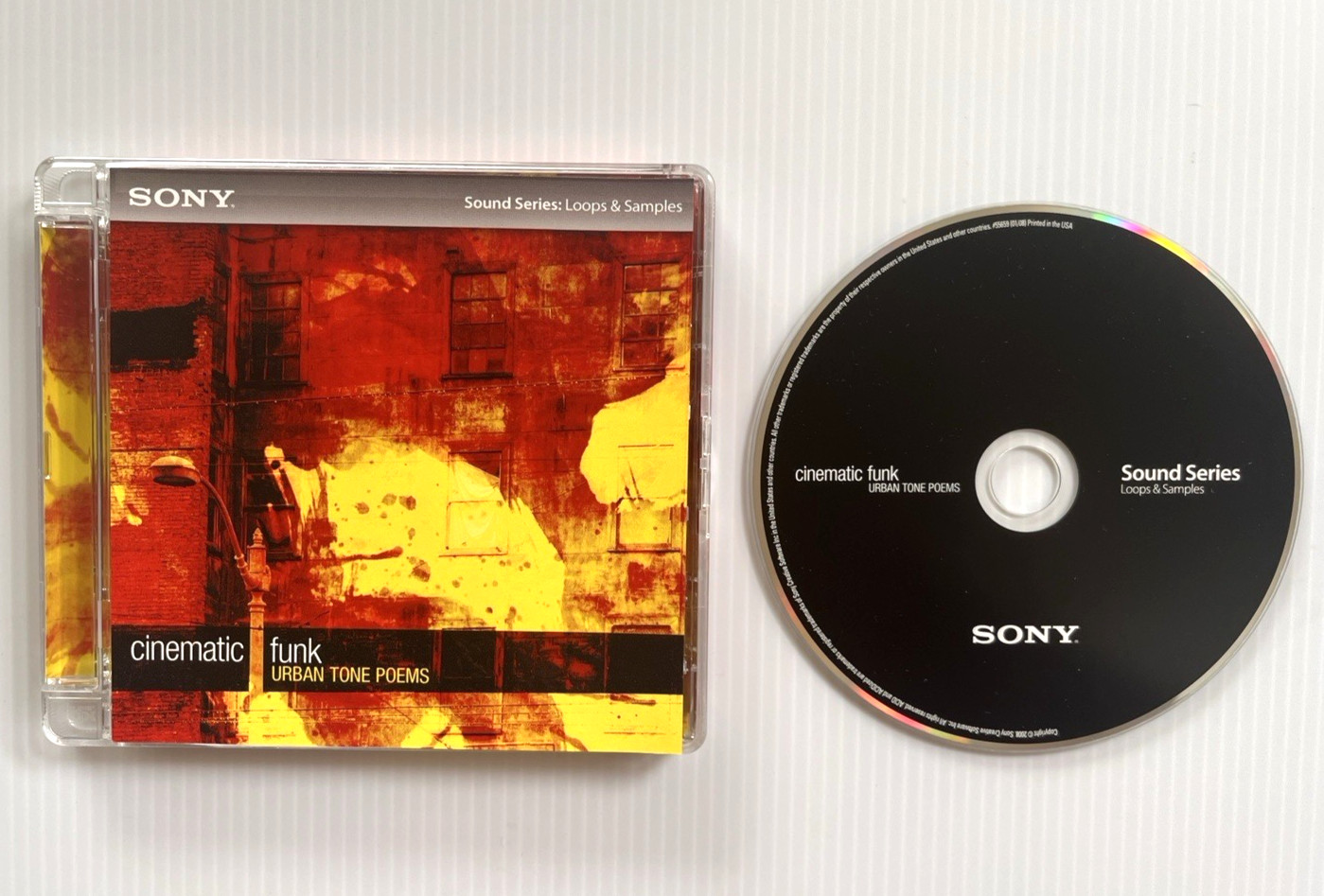 CINEMATIC FUNK Urban Tone Poems ACID software Sony Sound Series 2008 Loops