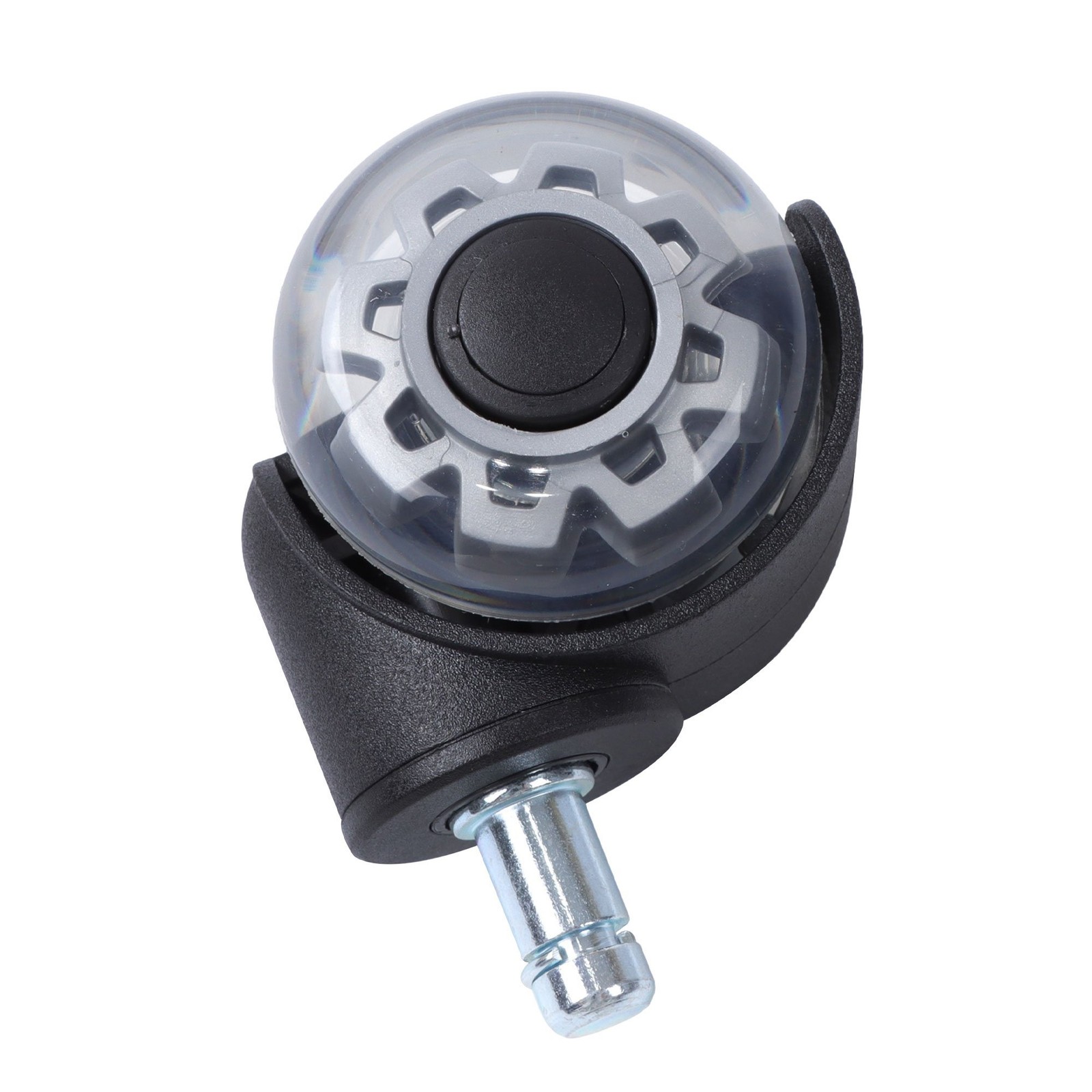 5 Pack 2 Inch With 360° Steering Wheels Office Chair Rubber Caster Wheels