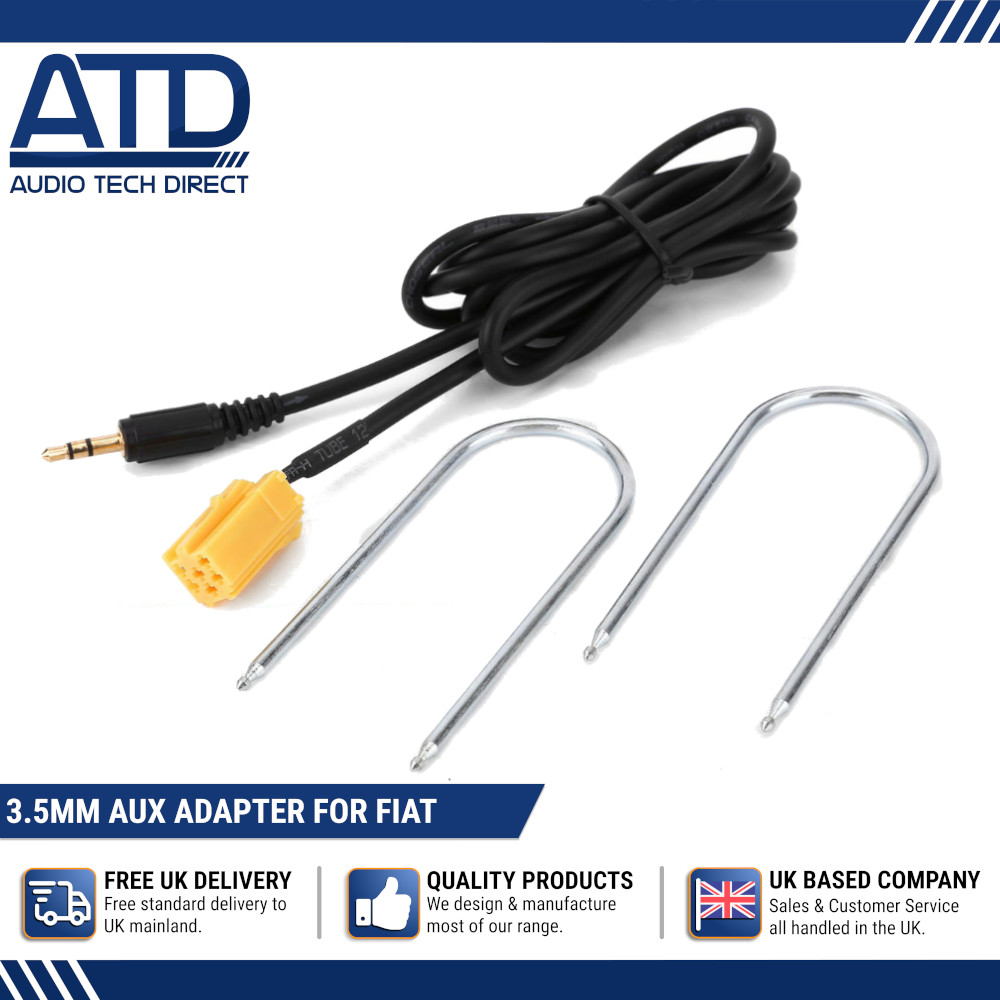 3.5mm Jack AUX Lead FOR Blaupunkt Radios Alfa Fiat Lancia + Stereo Removal Keys