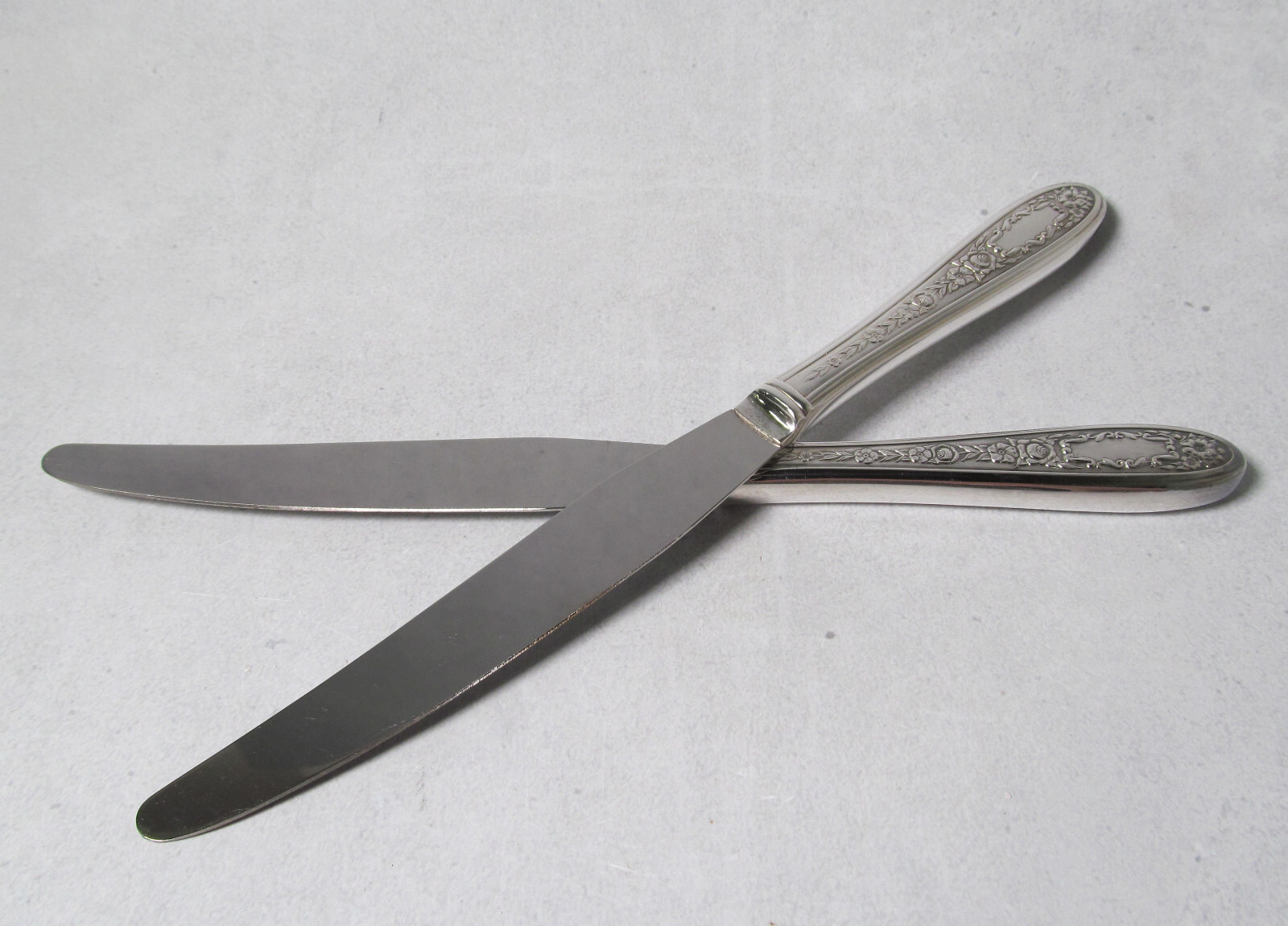 2 Hollow Knives - Mildred, Monarch Plate, National Silver, 1936 - Multiple Avail