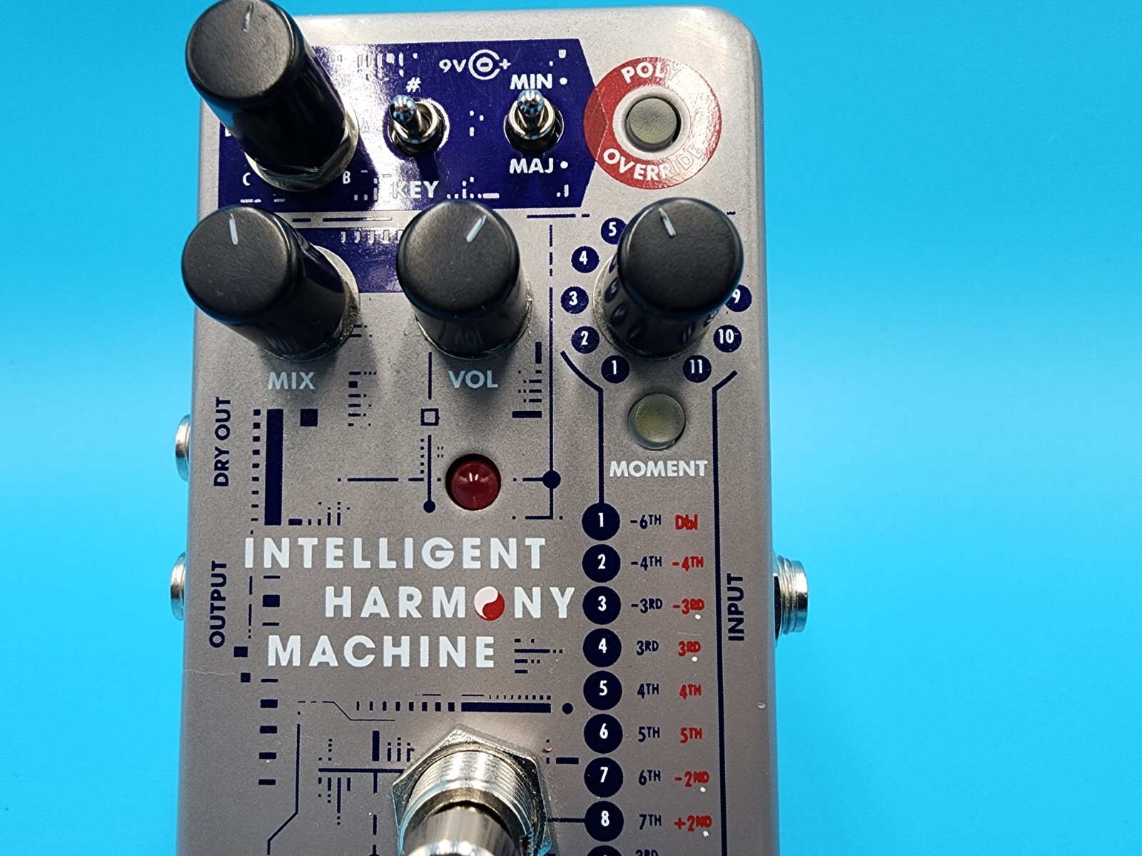 EHX Electro Harmonix Intelligent Harmony Machine Guitar Effect Pedal Shifter