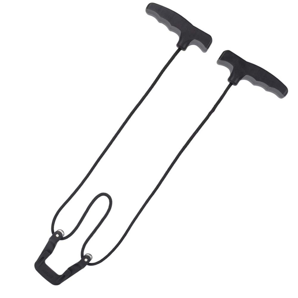 Compound Bow Crossbow Rope Cocking Device Pull Aid 4-Finger Silicone Wrapped Ha