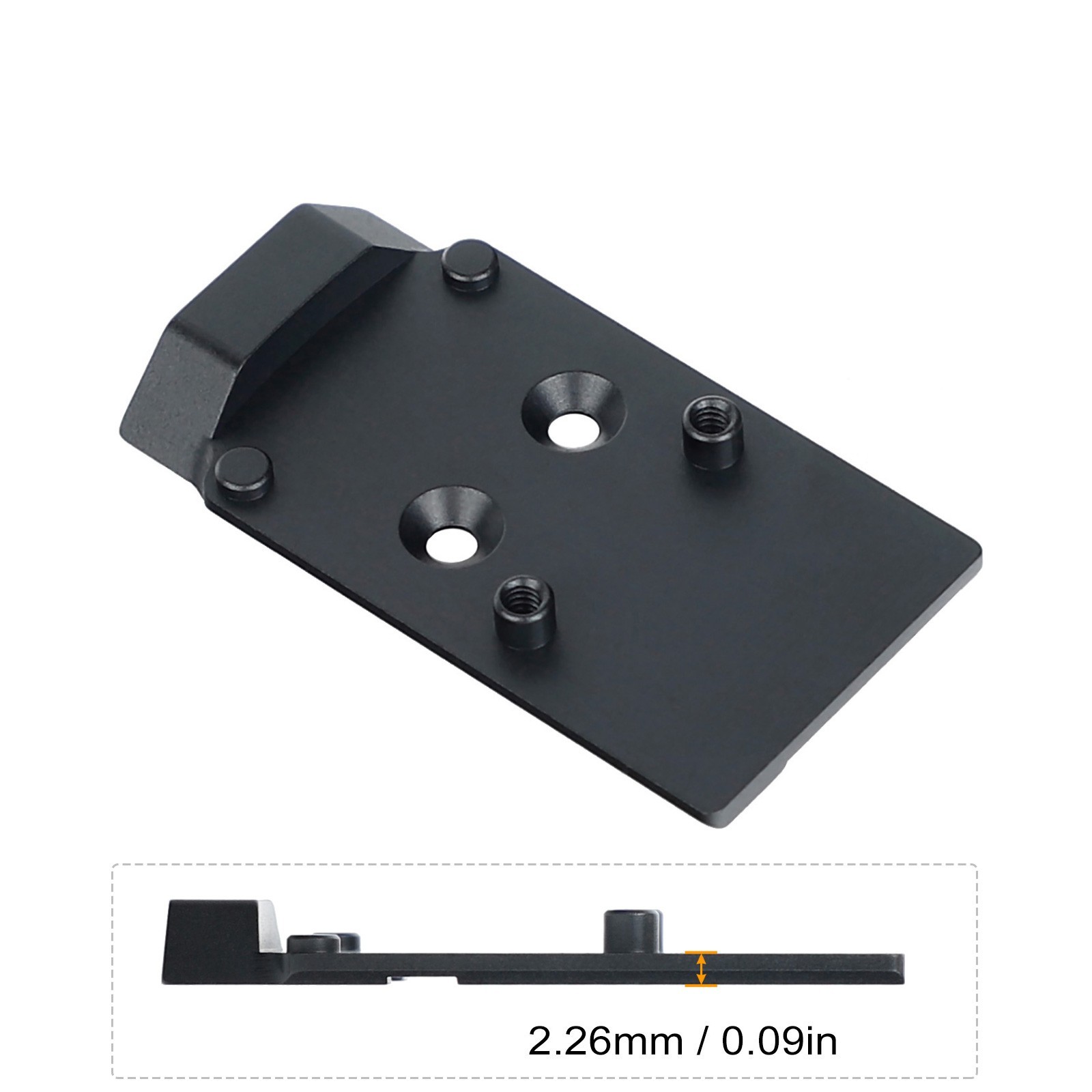 ohhunt Red Dot Mounting Plate fit CZ P10 fits RMR SRO 407C 507C 508T RD U2 RD U4