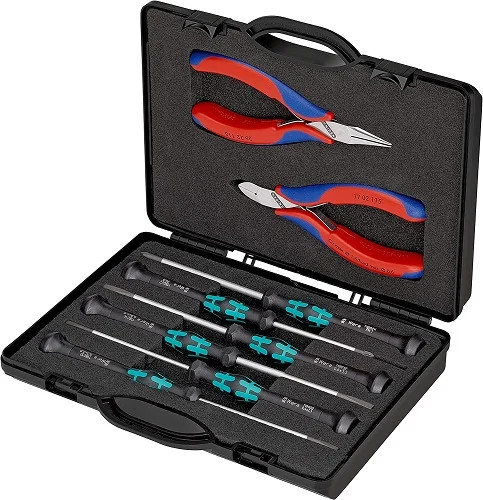 KNIPEX 00 20 18 Electronics Pliers Sets (8 Piece)