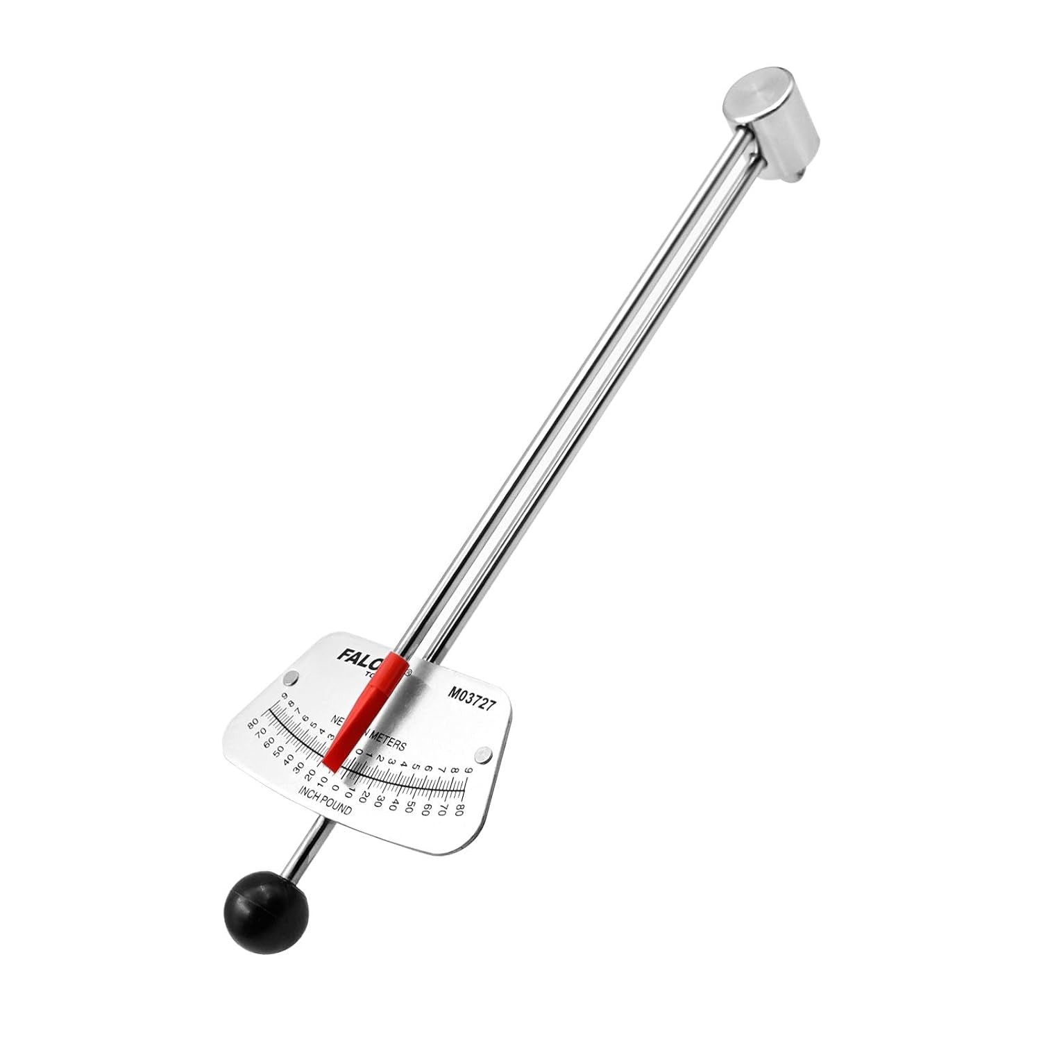1/4 Inch Drive Beam Torque Wrench 0-80 Inch Pounds 0-9 Newton Meter 1/4 Inch