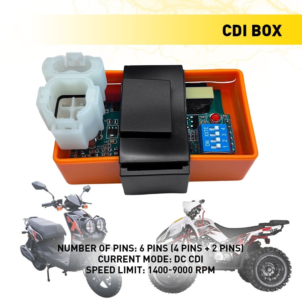 1PCS For GY6 50CC 125CC 150CC Engine CDI Module Ignition Universal Scooter ATV
