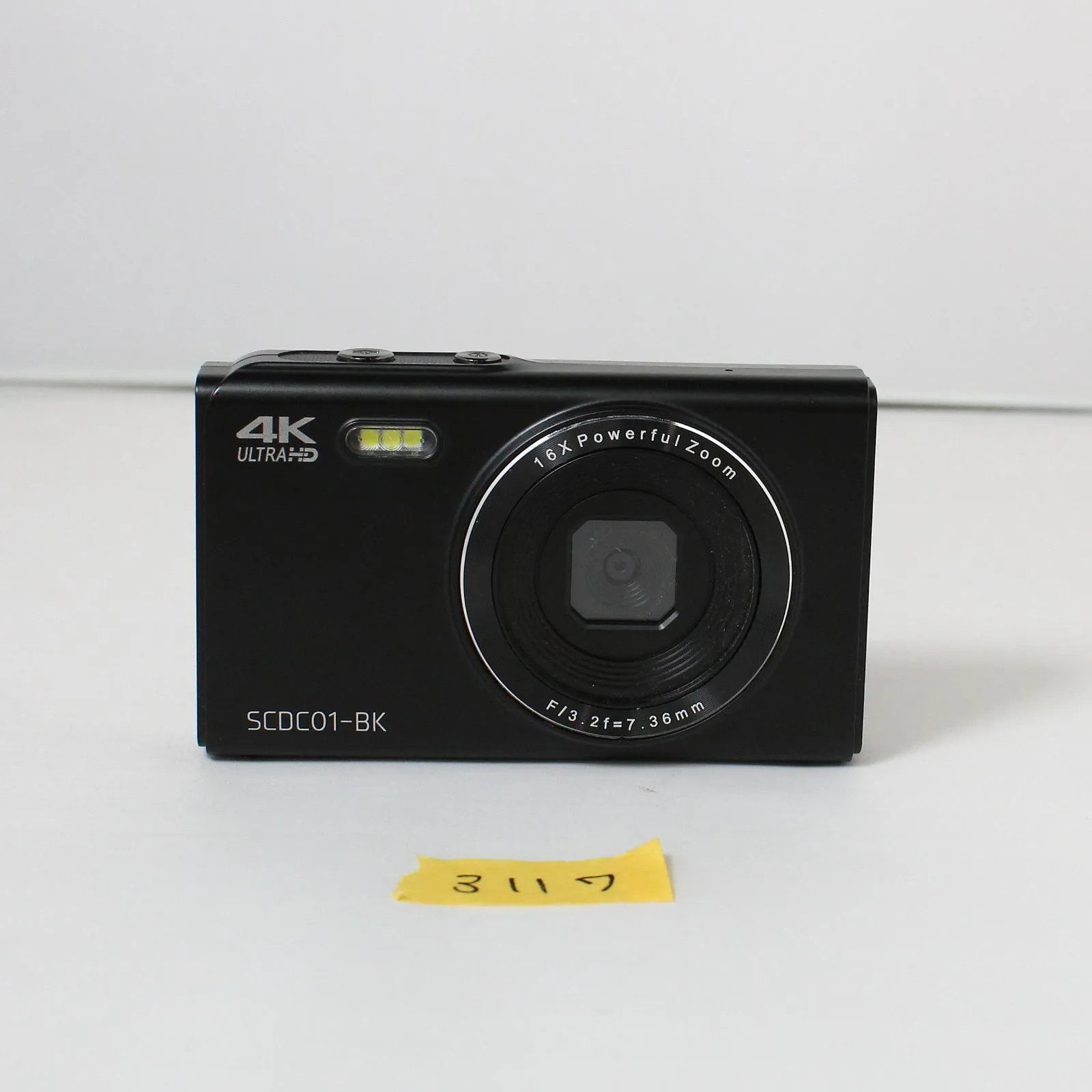 [Used Item] SACCONNECT Compact Digital Camera SCDC01-BK (Approx. 13MP CMOS Senso