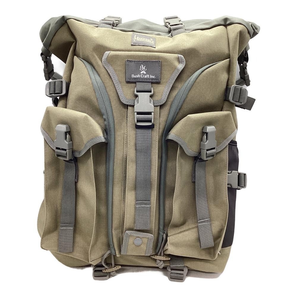 Bush Craft Inc MAGFORCE Military Backpack Khaki 41-50L Camping Used