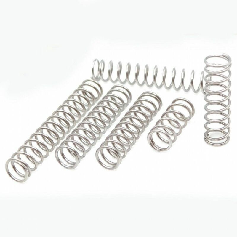 10pcs 0.6mm Wire Dia 304 Stainles Steel Compression Spring Pressure Small Spring