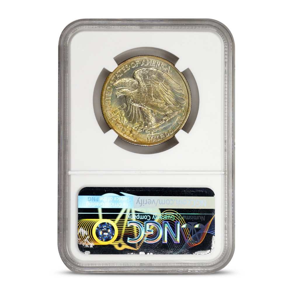 1941-S Walking Liberty Half Dollar NGC MS65