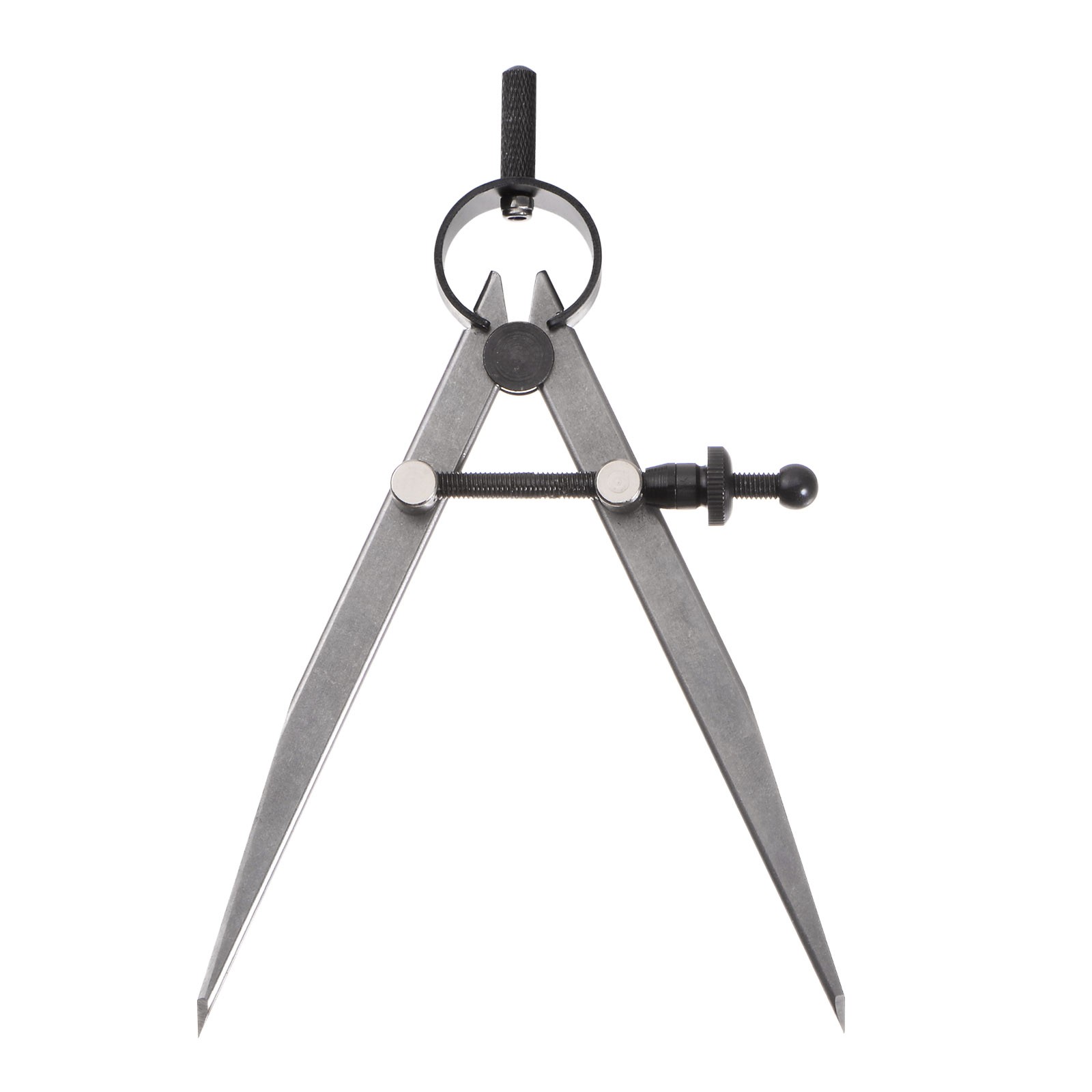 Spring Joint Caliper 5" Carbon Steel Spring Divider Caliper w Solid Nut Flat Leg