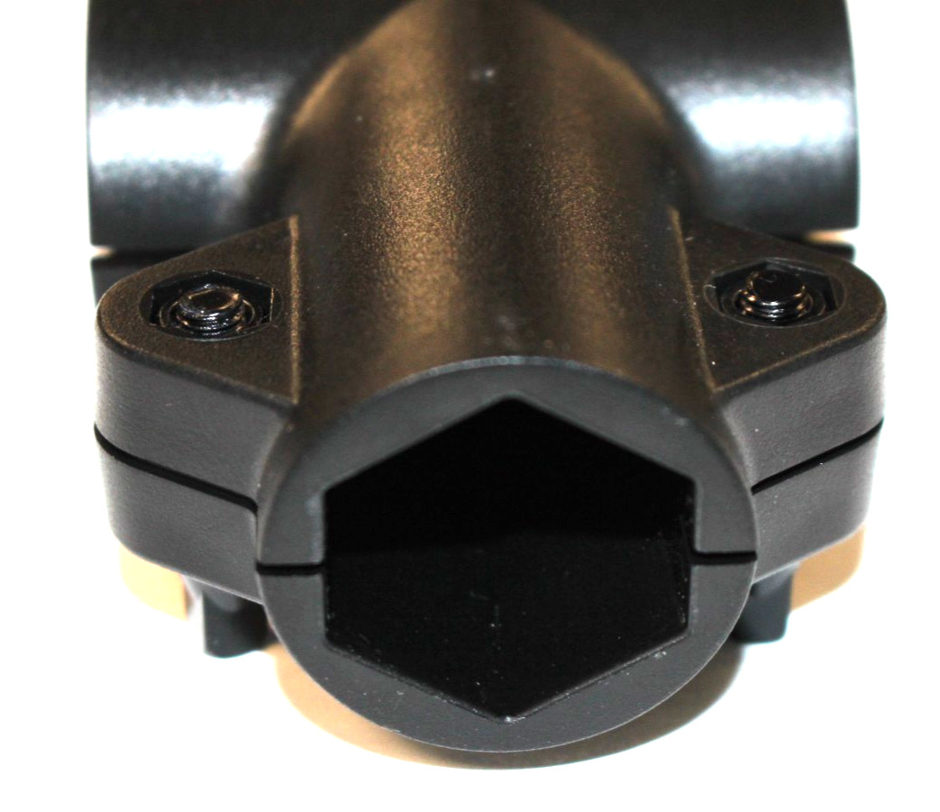 Simmons Hex Rack Mount connection clamp 1" #R8360