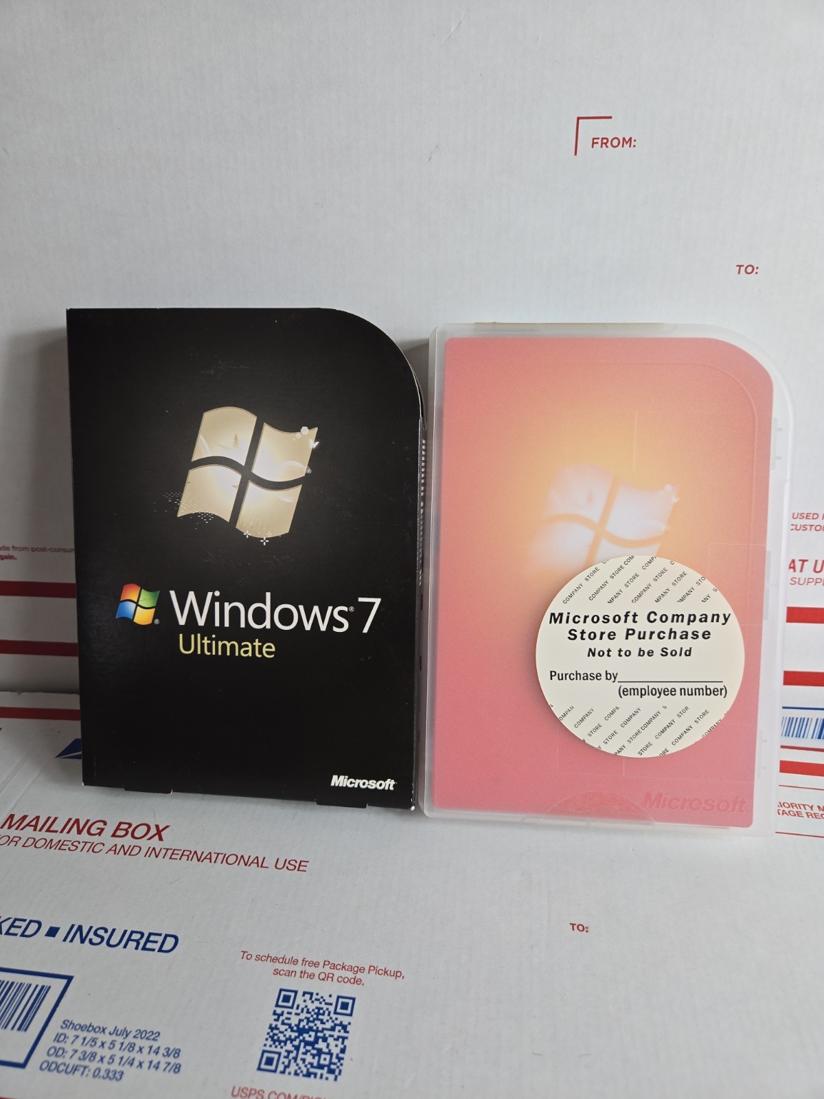 Microsoft Windows 7 Ultimate 32/64 Bit DVD -Full Retail Version -New Other,LOT A