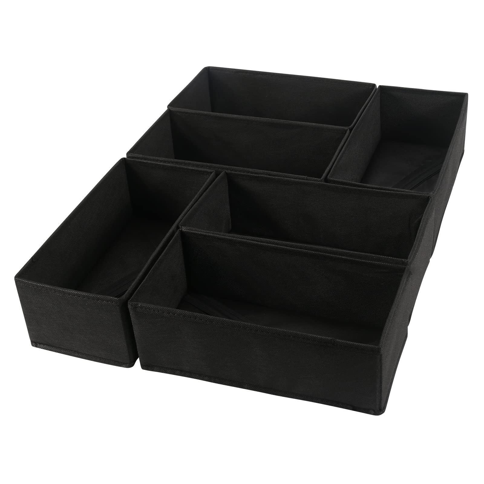 6 Packs Dresser Organizers Drawer Organizers For Clothing Baby Organizers And St