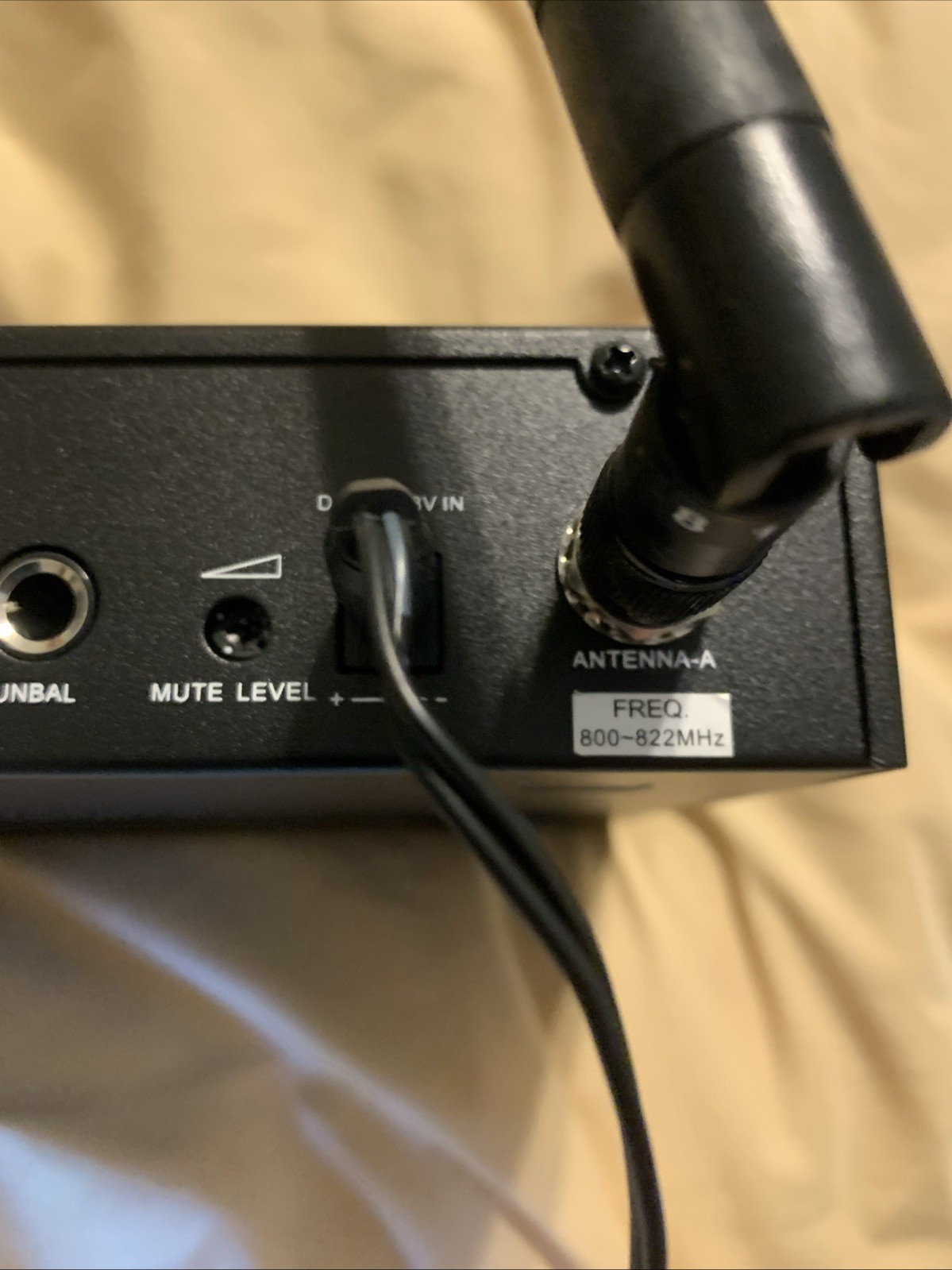 Airwave Technologies AT-1000 UHF PLL Diversity Wireless Microphone Receiver ONLY