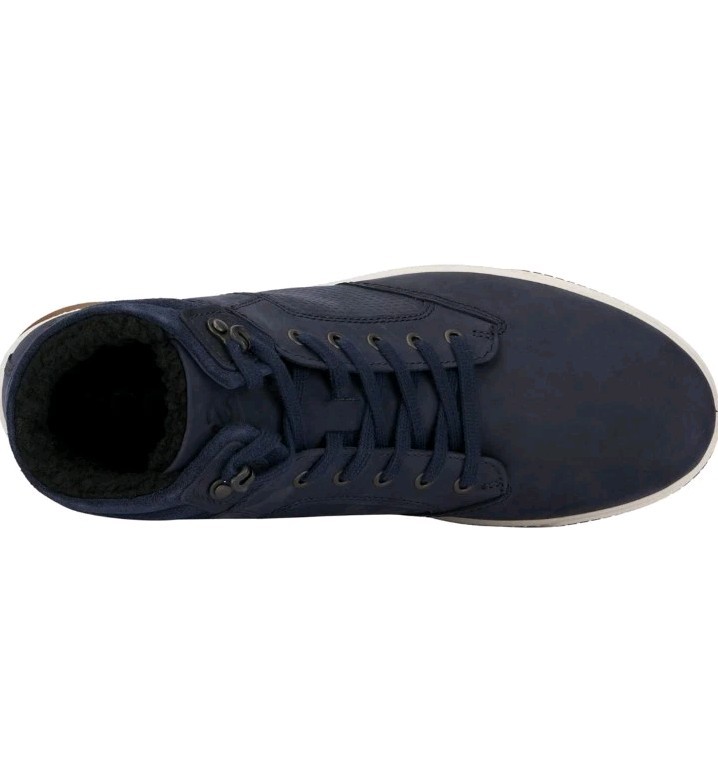 ECCO Bypath Tred Moc-Toe High Top Sneaker Boots Navy Blue EU 43 Men's 9 - 9.5