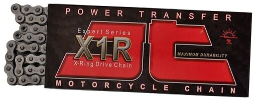 Chain C520X1R120DL (520 Series) Black Steel 120 Link Heavy Duty X-Ring Chain