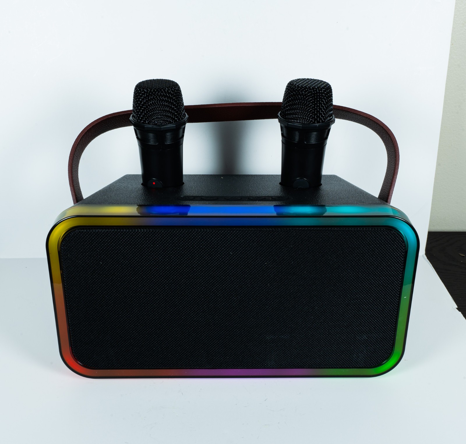 onn. Portable Karaoke with Wireless Microphones