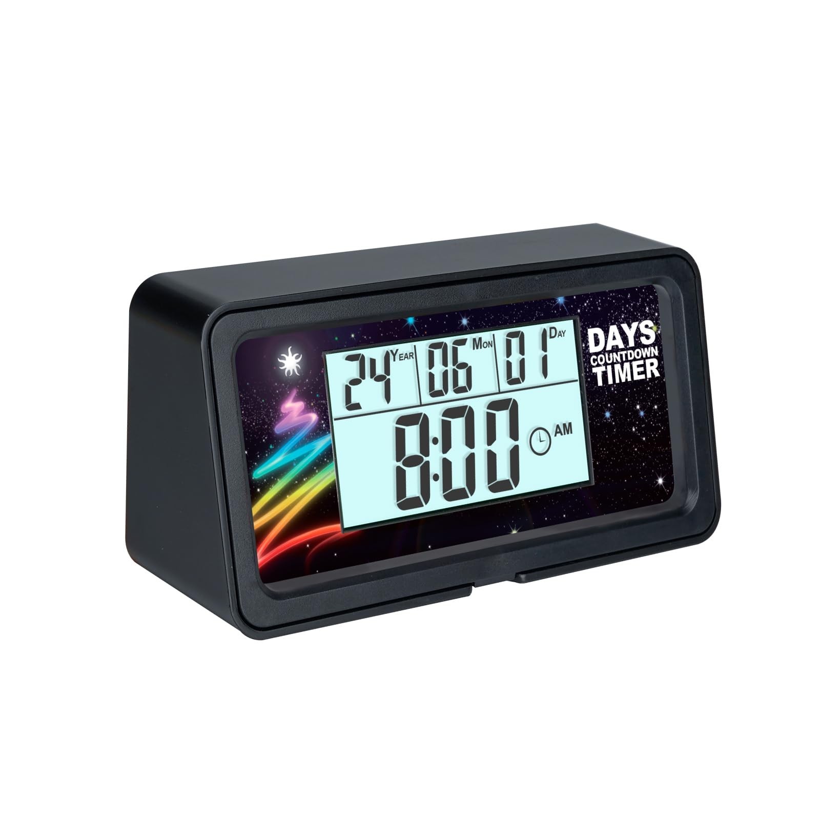 Digital 9999 Days Countdown Clock,Backlight Display,Start/Stop Button for Chi...
