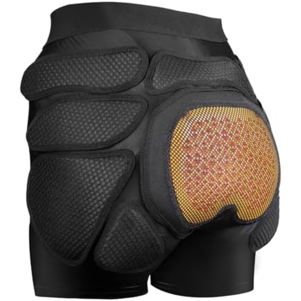 EVA Padded Shorts Ski Hip Armor Tailbone Protection Thigh Shock Absorption