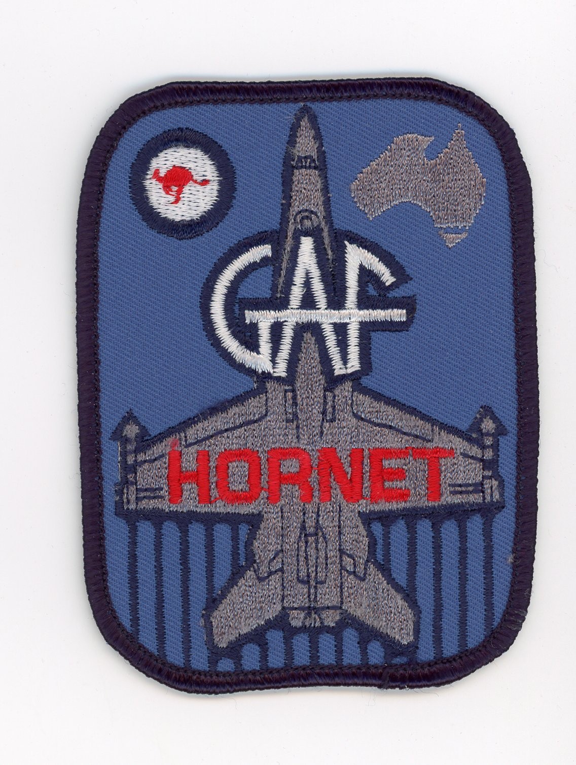 PATCH AUSTRALIA RAAF GAF F/A-18 HORNET SEW ON PARCHE