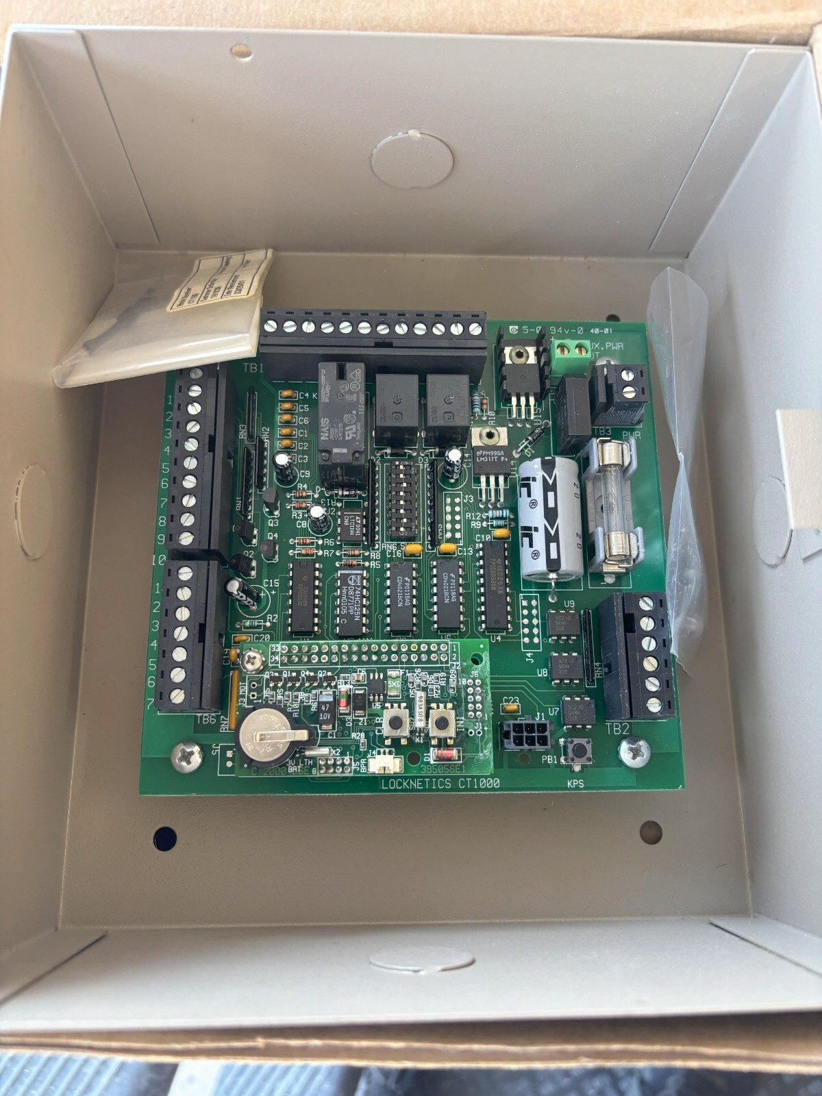 Locknetics CT1000 Offline Hardwire Door Controller and Free card Reader CR90
