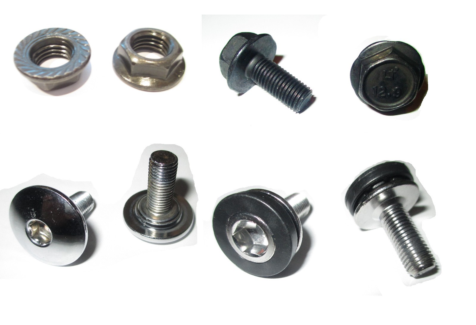 Bicycle Bottom Bracket Bolts Crank Arm Set Mounting Bolts Set of 2 New