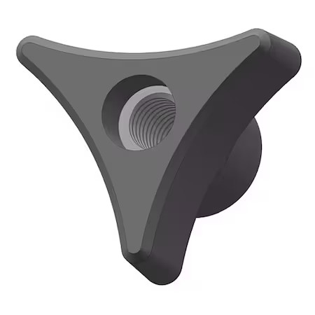 Innovative Components Gn6c----3P4--21 Three Prong Knob, 3/8-16 Thread Size,