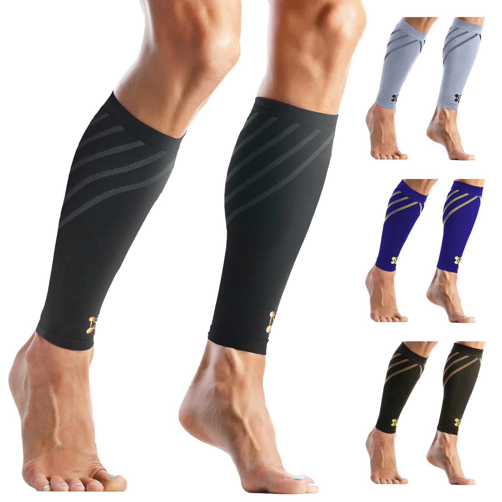 CopperJoint Calf Compression Sleeve for Men & Women – Leg Compression Sleeve for