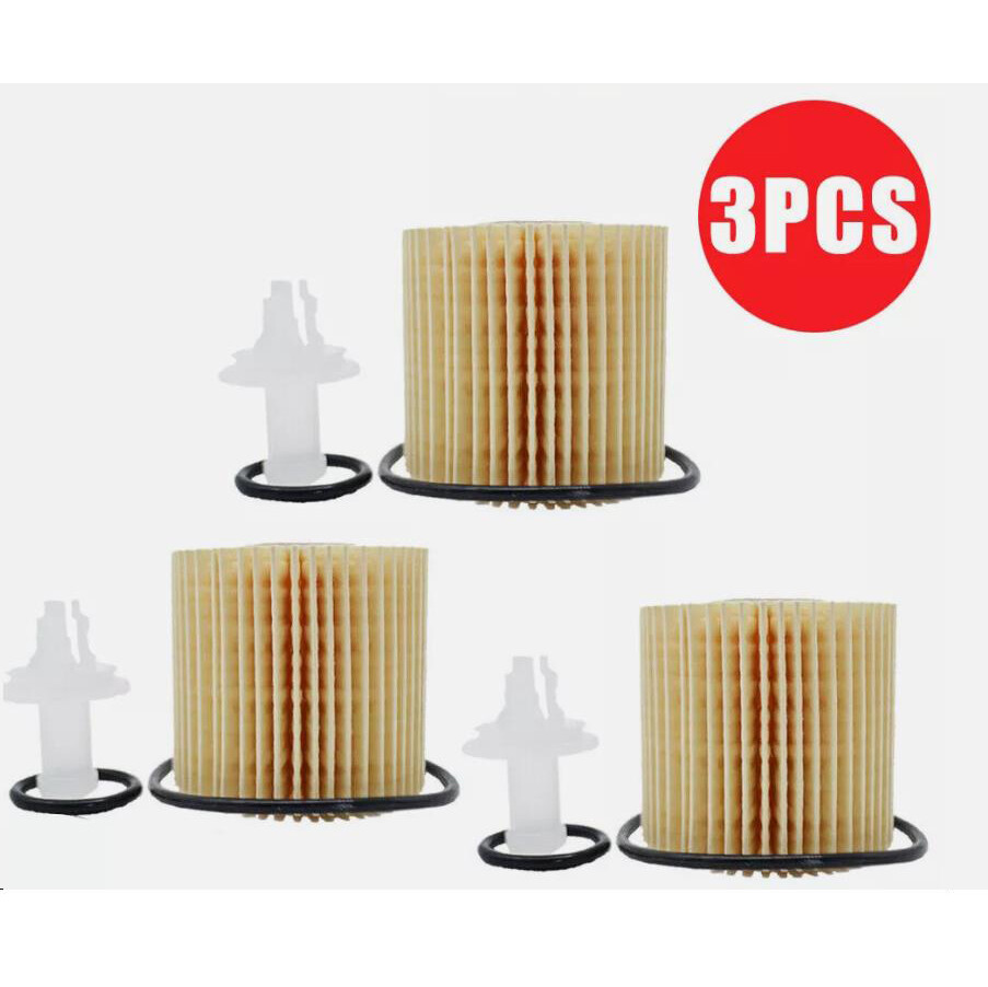 3 pcs Engine Oil Filter For Toyota Scion Lexus Camry 04152-YZZA1 04152-0V010