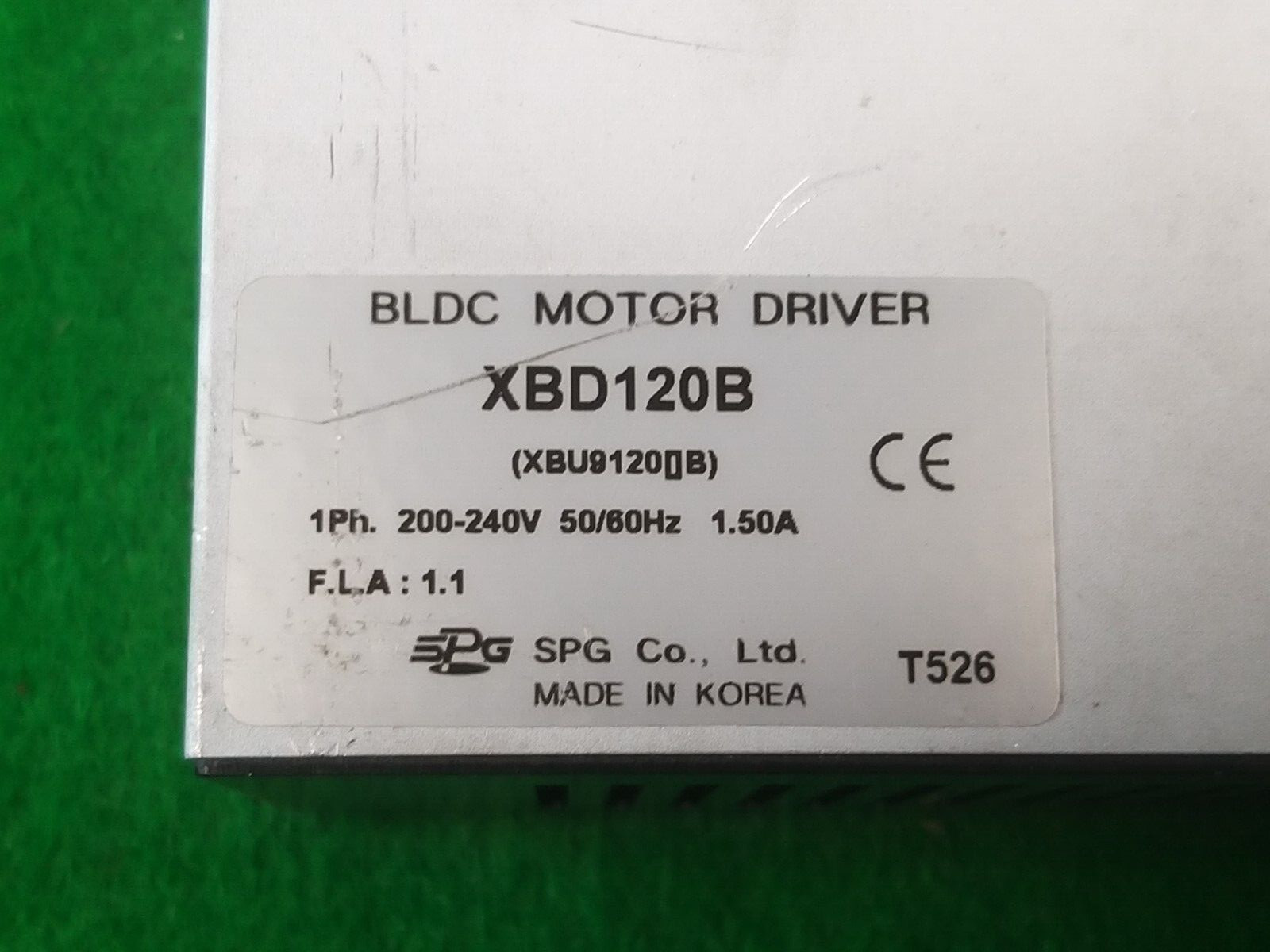 SPG XBD120B BLDC MOTOR DRIVER, USED