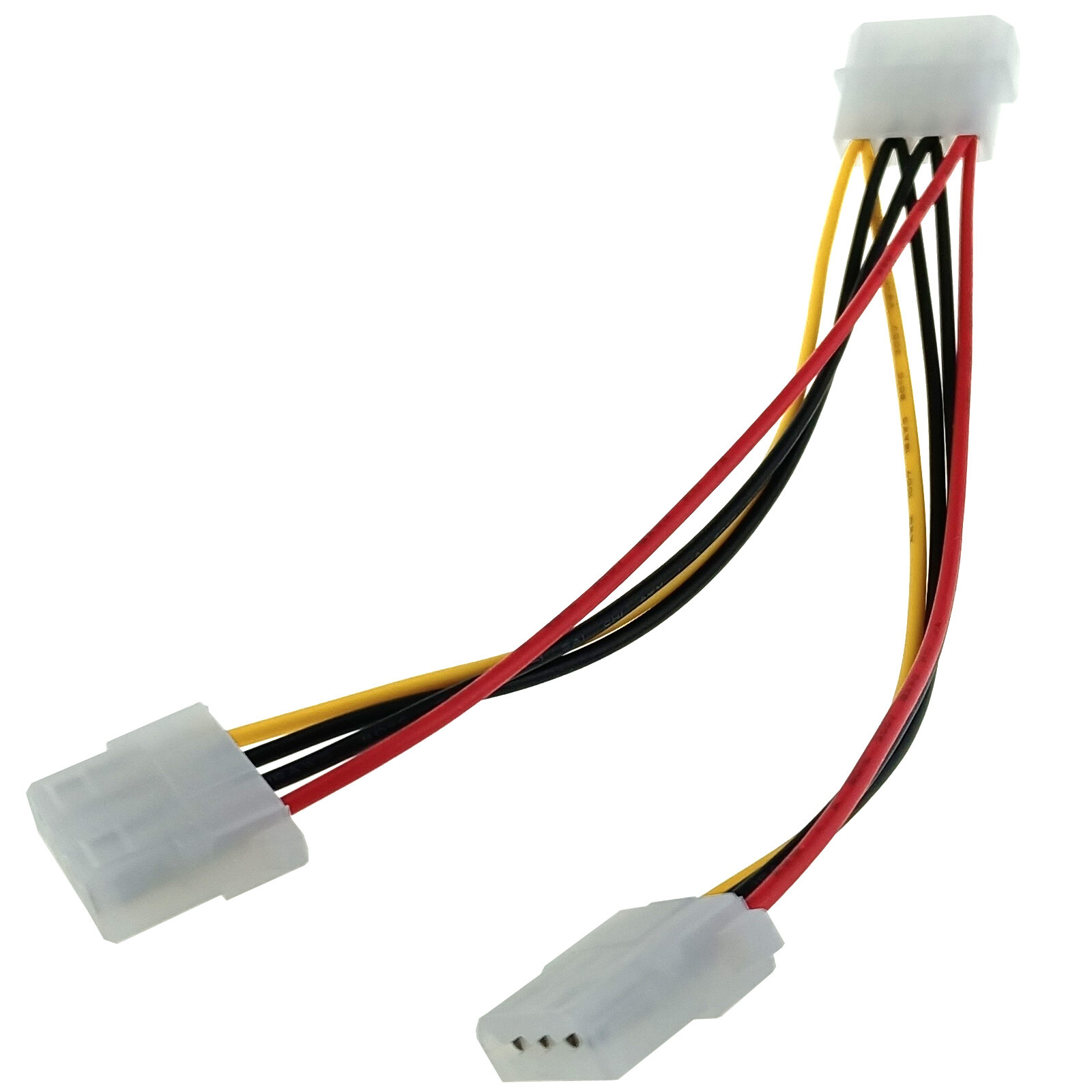 PC Computer 4pin Fan 1 to 10 Port Splitter Hub Board PWM Control IDE Power Cable